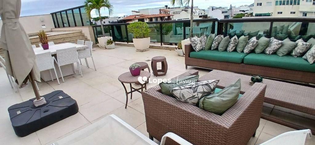 Cobertura com 4 suites para alugar, 320,00 m² por R$ 18.000/mês - Recreio dos Bandeirantes - Rio de Janeiro/RJ