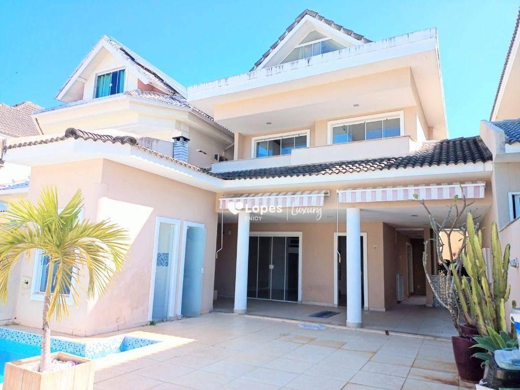 Casa com 4 suítes com sotão - locação - 275 m² por R$ 8.500,00 - Recreio dos Bandeirantes - Rio de Janeiro/RJ